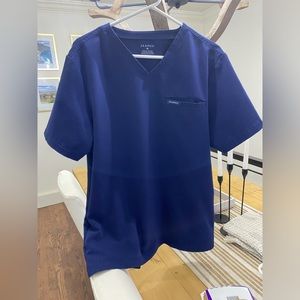 JAANUU men’s navy scrubs